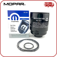 Mopar Dodge RAM 2500-5500 6.7L Cummins Oil Fuel Filter Kit for model 2013-2018 , OEM 68197867AB (MO-867)