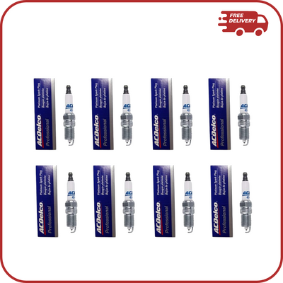 ACDelco Professional Platinum 41-962 Spark Plugs (Pack of 8) – Enhanced Durability and Performance